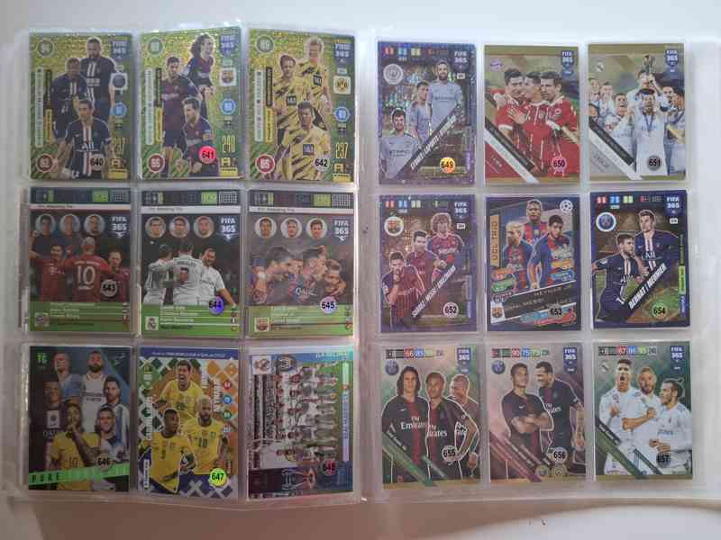 Fotbalové karty a nálepky Panini nebo Topps - foto 4