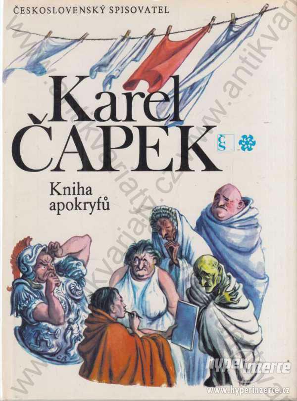 Kniha apokryfů Karel Čapek  Cyril Bouda 1983 - foto 1
