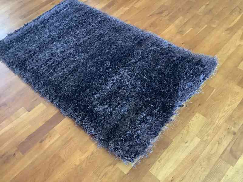 Heboučký koberec s vysokým vlasem 80x150 cm NOVÝ - foto 1