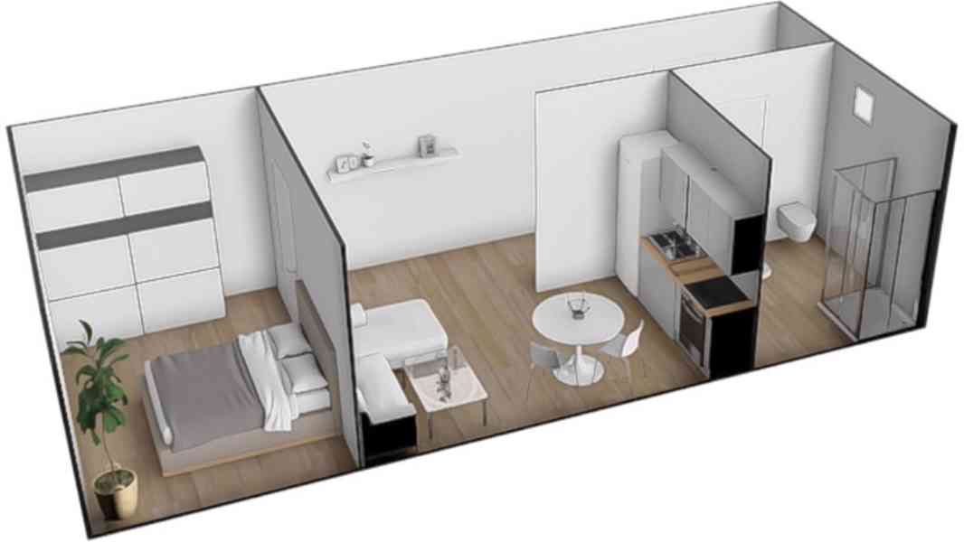 NABÍDKA PRONÁJMU  NOVOSTAVBY BYTU 2+KK V BRNĚ  - foto 17