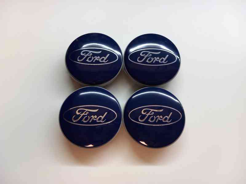 Středové krytky Ford, 54x52mm Blue - foto 11