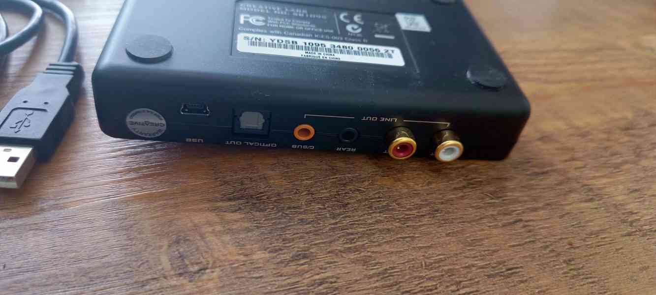 Externí zvuková karta Creative Sound Blaster X-Fi 5.1 Pro - foto 3