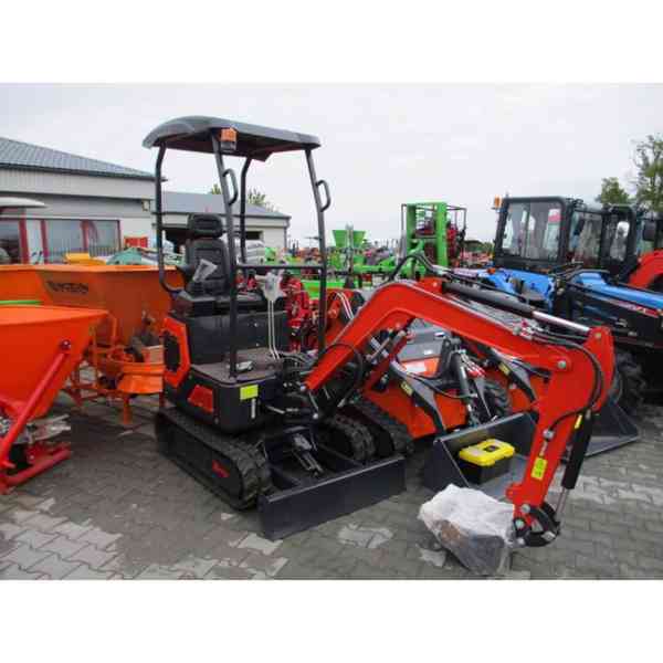 Minibagr YTO LX-10-9B 900kg nový typ joysticky!!