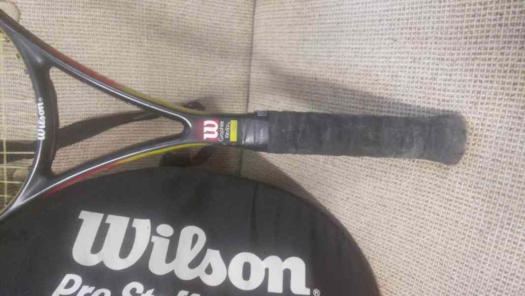 Tenisova raketa Wilson Pro Staff Classic 6.1 Si + pouzdro - foto 6