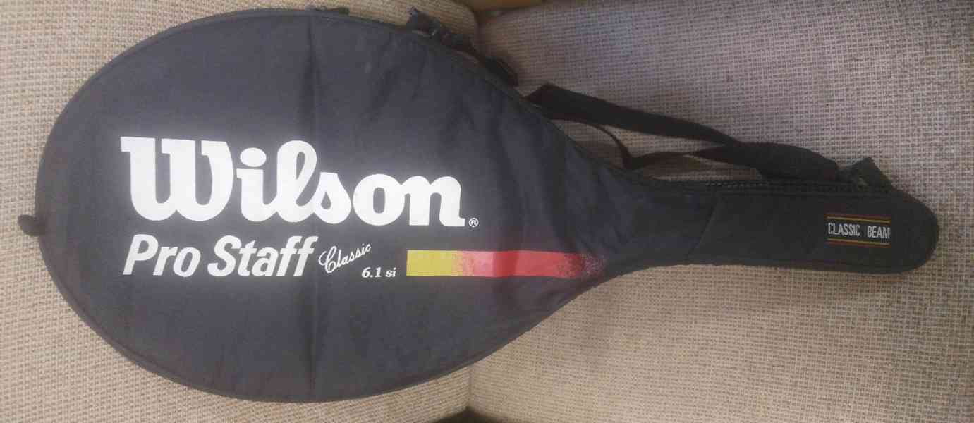 Tenisova raketa Wilson Pro Staff Classic 6.1 Si + pouzdro