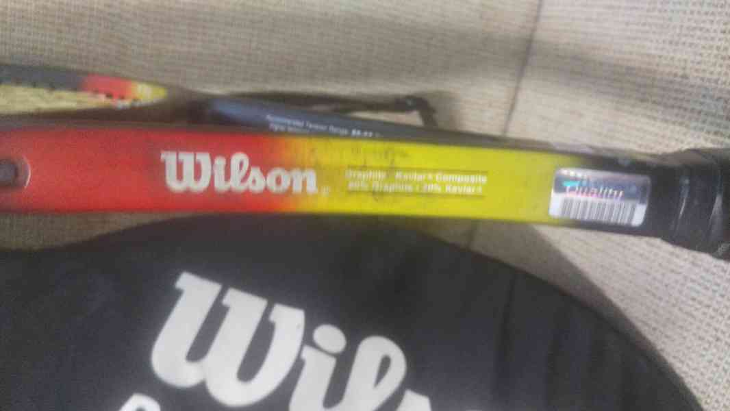 Tenisova raketa Wilson Pro Staff Classic 6.1 Si + pouzdro - foto 9