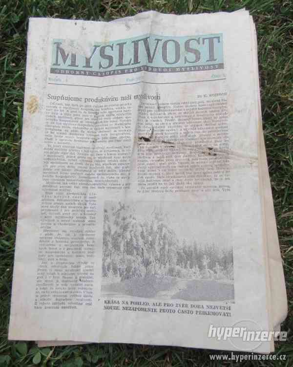 Ćasopis Myslivost 1952-1960 - foto 1