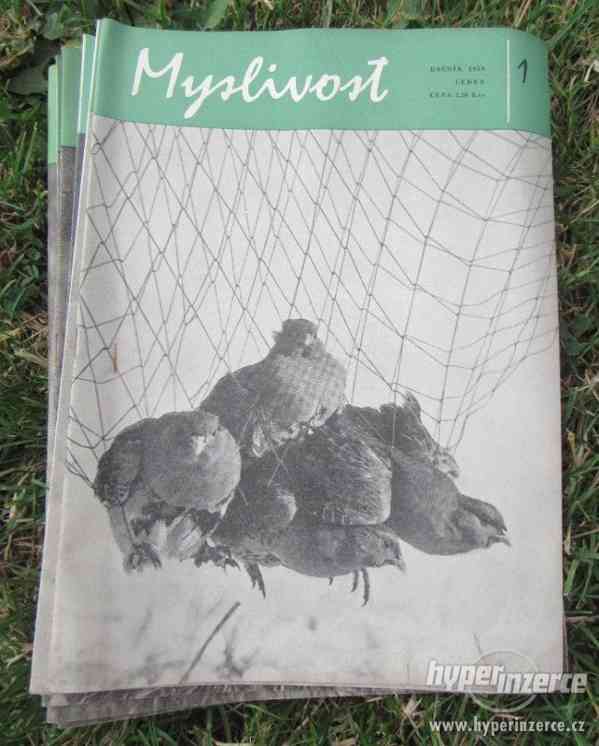 Ćasopis Myslivost 1952-1960 - foto 7