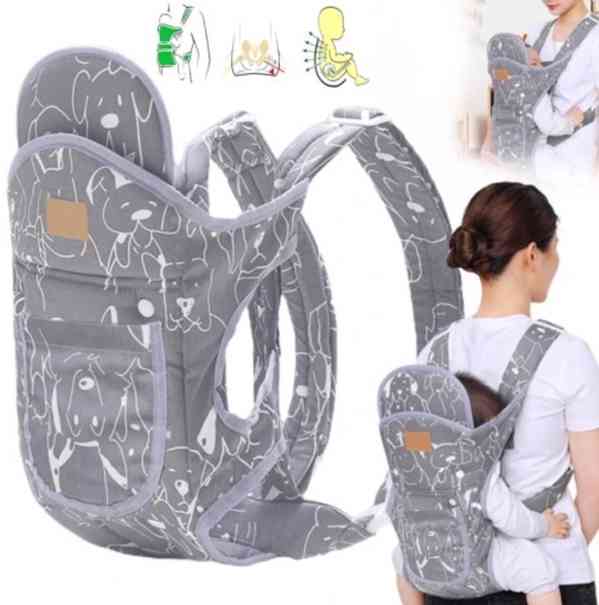 NOSÍTKO PRO DÍTĚ 4V1, ERGONOMICKÁ NASTAVITELNÁ RUKOJEŤ, 20KG - foto 2