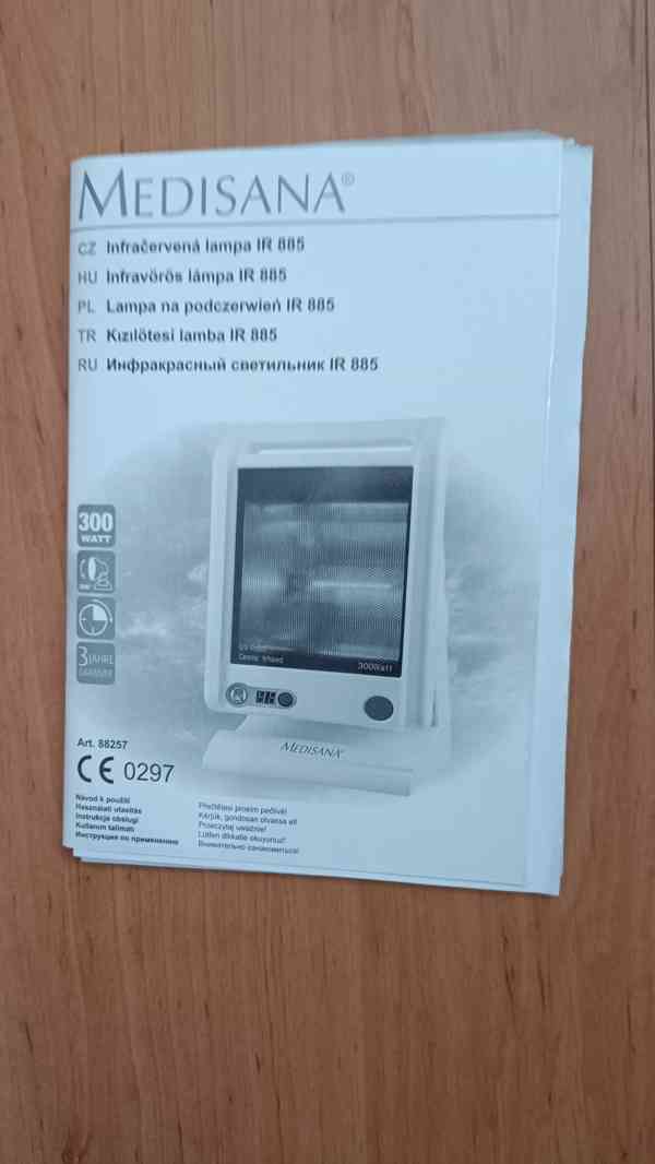 Prodám UV lampu Medisana.IR 885 - foto 10