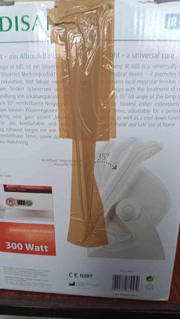 Prodám UV lampu Medisana.IR 885 - foto 2