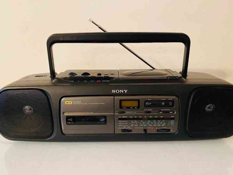 Radiomagnetofon/CD Sony CFD-55MKIIs, 90.léta - foto 5