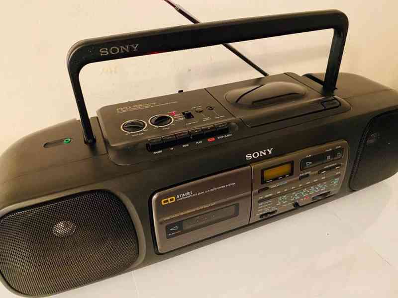 Radiomagnetofon/CD Sony CFD-55MKIIs, 90.léta - foto 10
