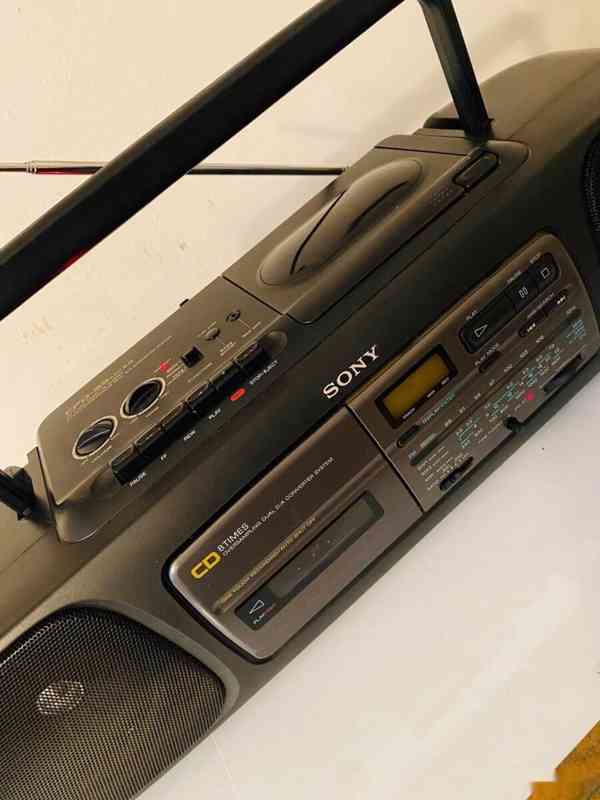 Radiomagnetofon/CD Sony CFD-55MKIIs, 90.léta - foto 12