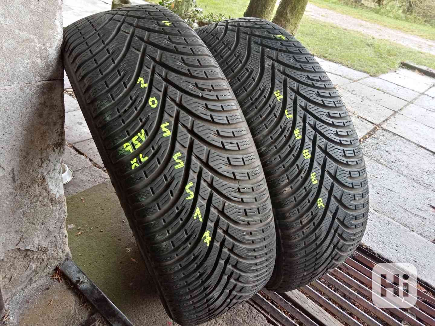 Zimní pneu 2kusy 205/55/17 vzorek 90% KLEBER - dobírka - foto 1