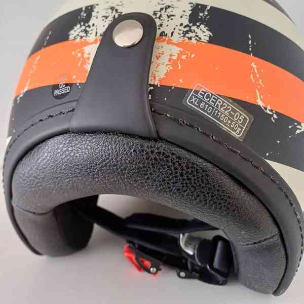 Moto přilba Held Black Bob - foto 6