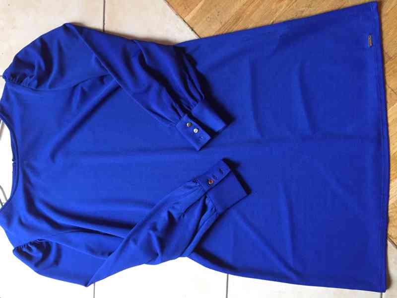 Šaty modré Mohito velikost M