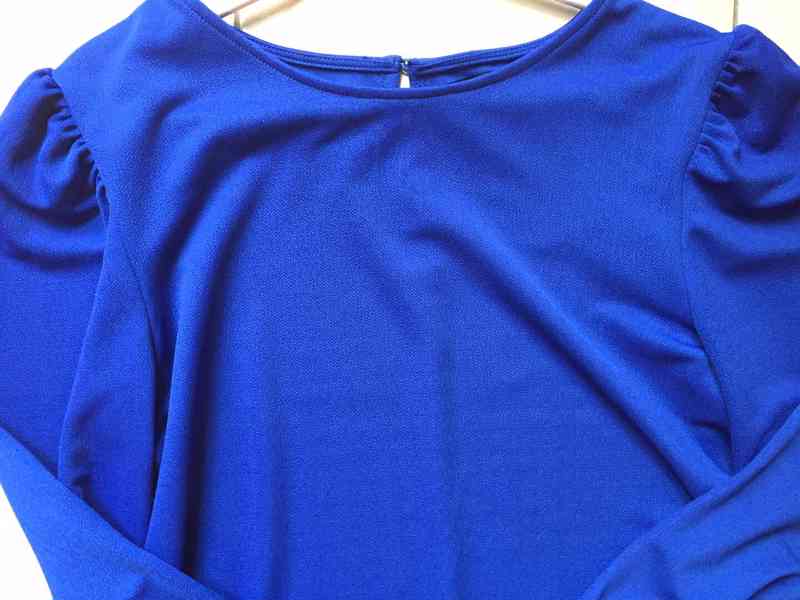 Šaty modré Mohito velikost M - foto 6