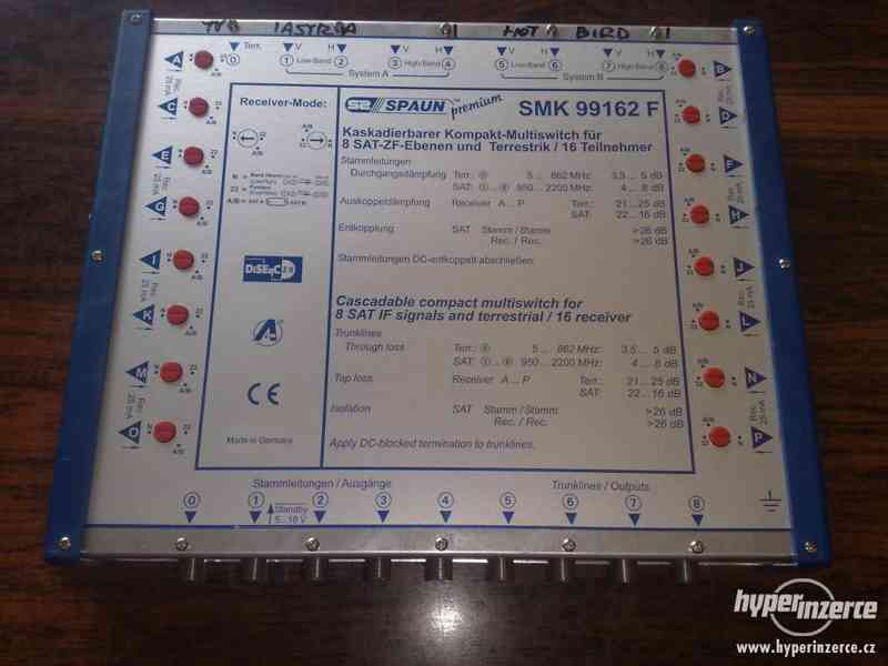 Prodám multipřepínač SPAUN SMK 99162F-pro 16 SAT přijím