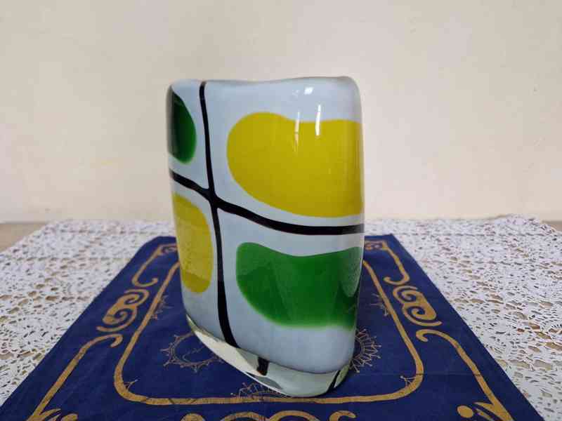 Luxusní velmi masivní autorská Váza  - foto 3