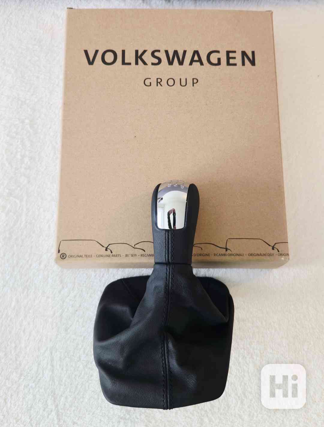 NOVÁ ORIGINÁL řadící páka kůže  ŠKODA YETI 1Z1711113G SHM - foto 1