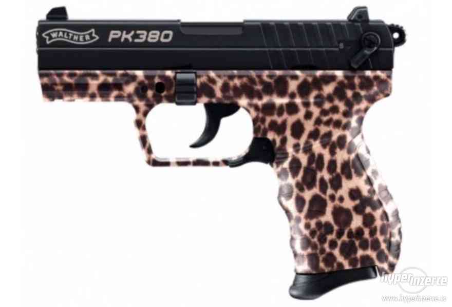 Plynová pistole Walther PK380 Cheetah cal.9mm - foto 1
