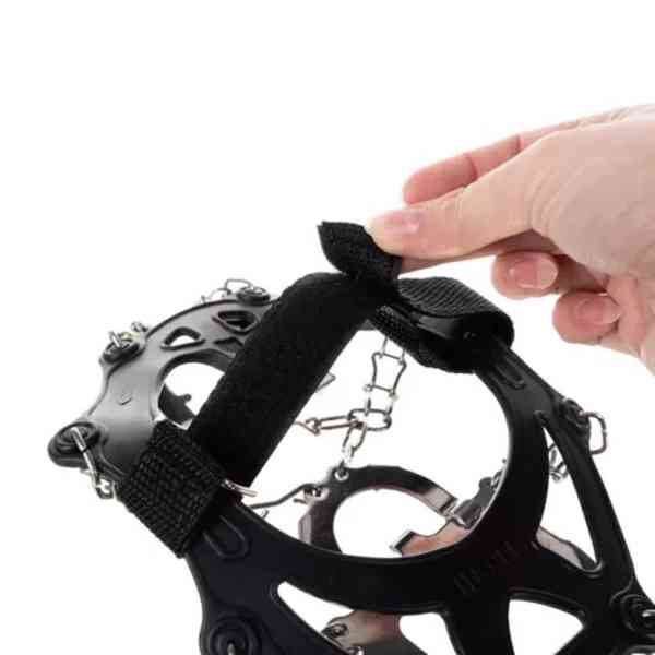 Nesmeky na boty řetězové Trizand Pro - černé-stříbrné - foto 10