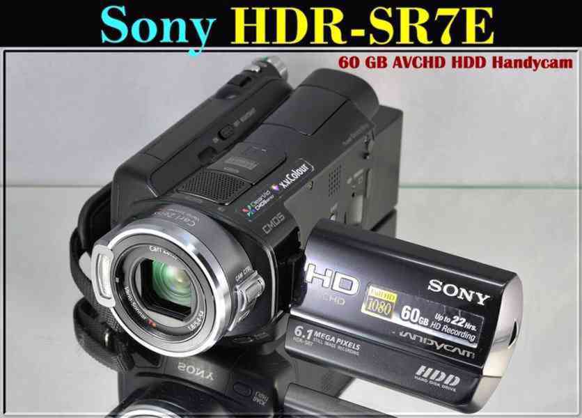 Sony HDR-SR7E *60 GB HDD*Full HDV 1080i AVCHD