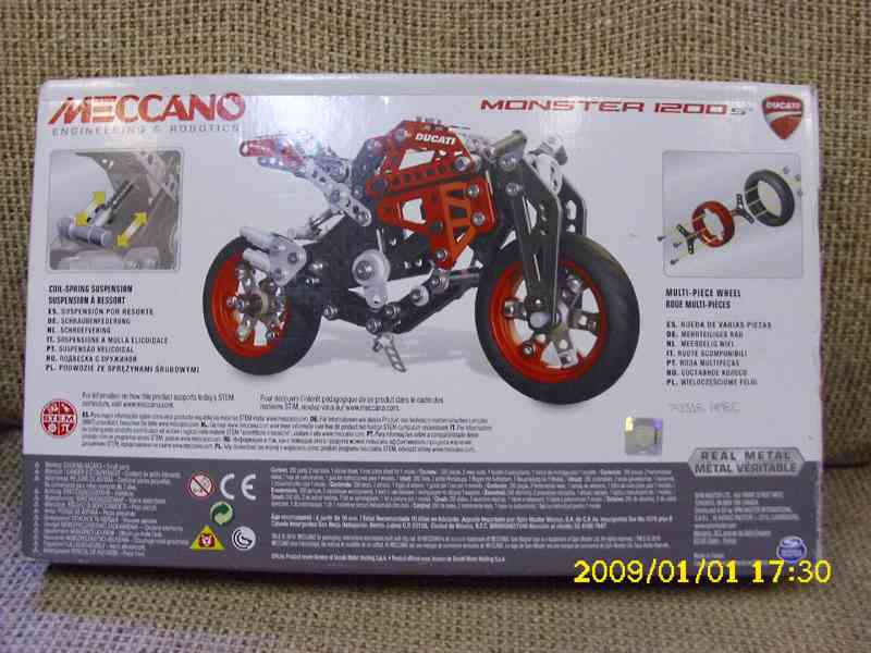 Dětské stavebnice LEGO, Cheva, Meccano motorky (Merkur) - foto 3
