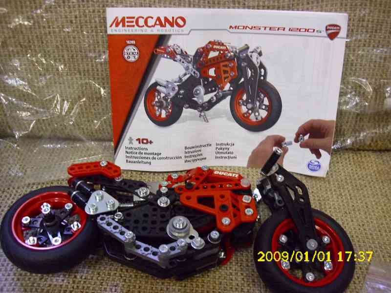 Dětské stavebnice LEGO, Cheva, Meccano motorky (Merkur) - foto 10