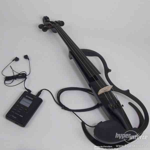 Prodám el.housle Yamaha Silent Violin SV-150 černé - foto 1