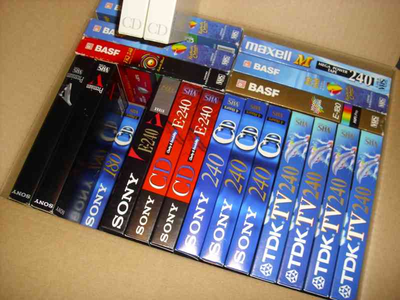 VHS videokazety