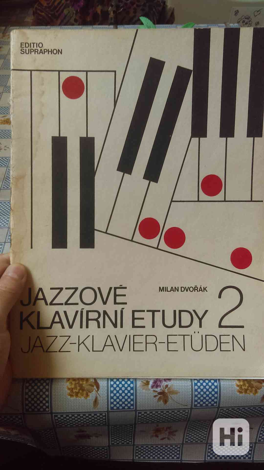 Noty piano, Jazzové klavírní etudy - Milan Dvořák, Supraphon - foto 1