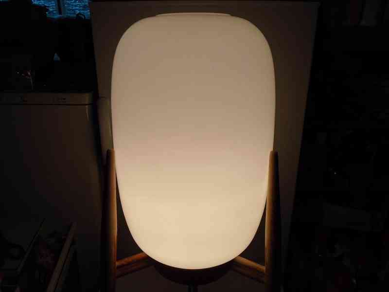 Velká podlahová lampa lampička ÚLUV 4159-2 originál retro - foto 18