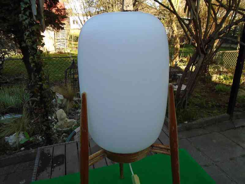 Velká podlahová lampa lampička ÚLUV 4159-2 originál retro - foto 8