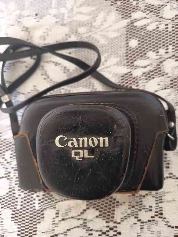 Fotoaparát Canon QL 25, malý otlak na objektivu - foto 3