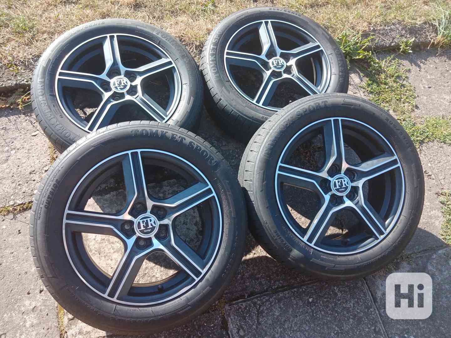 Obutá alu kola 16ky 5x108 FORD RENAULT VOLVO - dobírka možná - foto 1