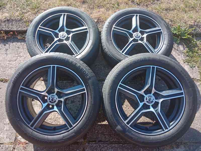 Obutá alu kola 16ky 5x108 FORD RENAULT VOLVO - dobírka možná - foto 3