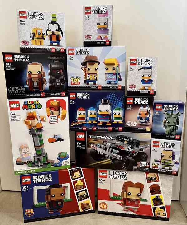 Prodej nových LEGO setů (BrickHeadz, Super Mario, Technic) - foto 1