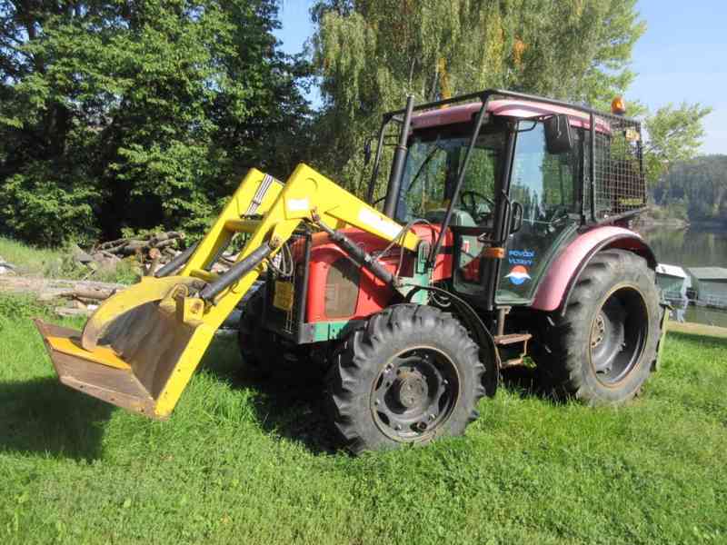 Traktor kolový Zetor 7341 4WD Super Turbo s lesnickou nást.