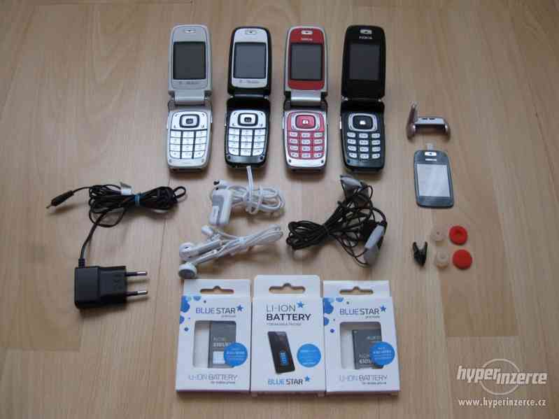 Nokia 6101 z r.2005 - funkční véčkové telefony od 150,-Kč - foto 1