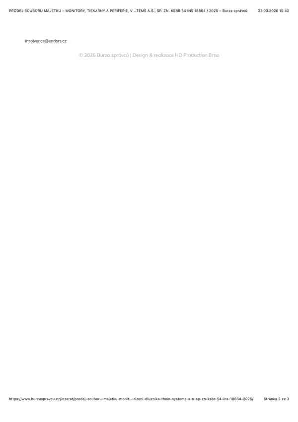 PRODEJ SOUBORU MAJETKU – MONITORY, TISKÁRNY A PERIFERIE - foto 4