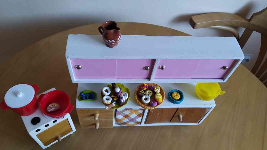 Kuchyňka pro panenky s jídlem - foto 7