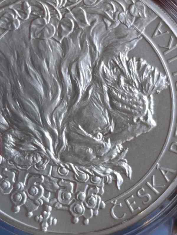 62,2g ryzího stříbra, náklad jen 1tis.kc ČESKY LEV 2021 - foto 5