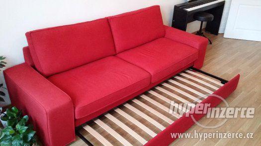 IKEA KIVIK 3místná rozkládací pohovka - foto 5