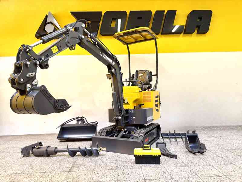 Minibagr Gorila G10S l LITE 2025 ! AKCE Příslušenství ! - foto 1