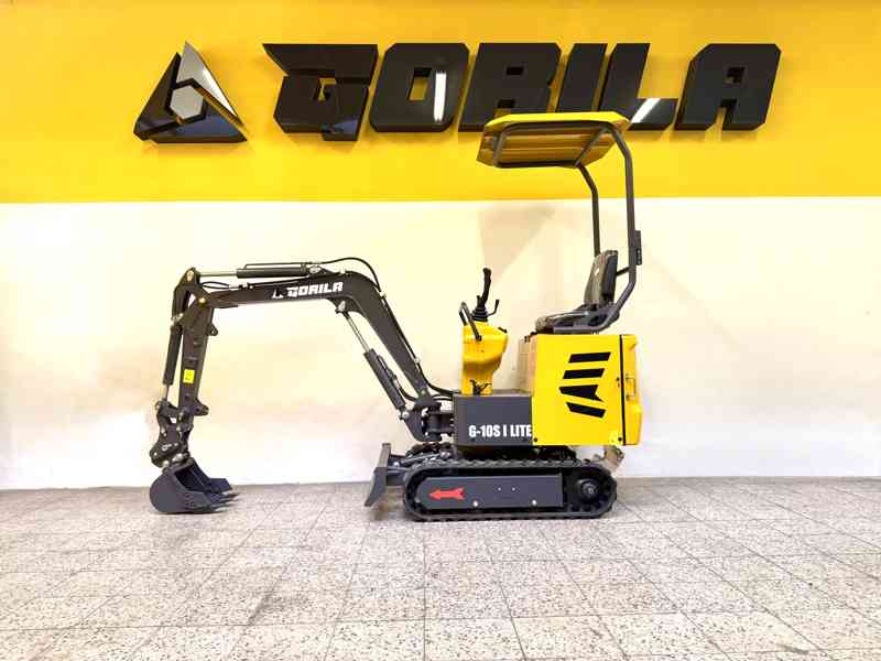 Minibagr Gorila G10S l LITE 2025 ! AKCE Příslušenství !  - foto 2