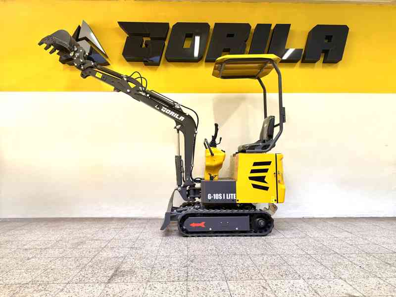 Minibagr Gorila G10S l LITE 2025 ! AKCE Příslušenství !  - foto 3