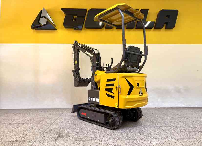 Minibagr Gorila G10S l LITE 2025 ! AKCE Příslušenství !  - foto 4