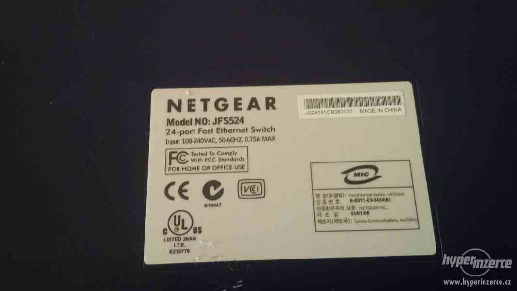 Ethernet switch Netgear 24 ports - foto 2